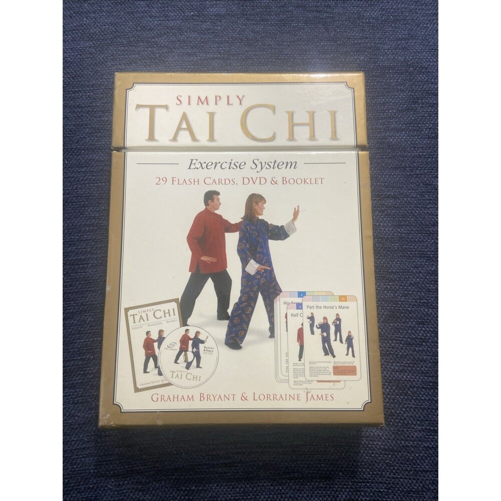 Simply Tai Chi Cards DVD Booklet by Graham Bryant